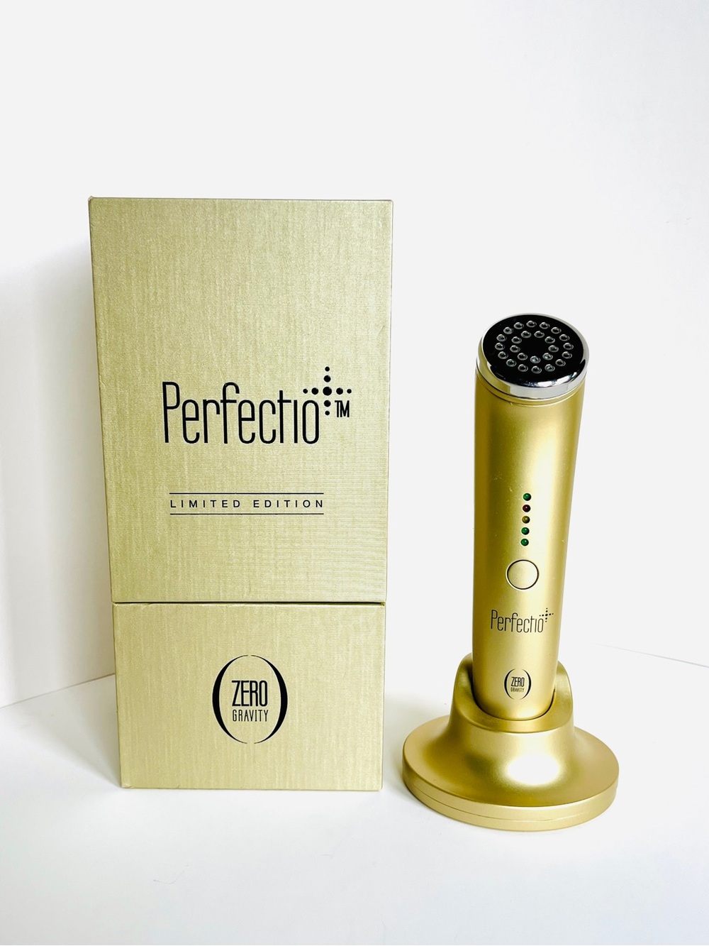 Perfectio Plus Limited Edition Gold Facial Red Light Therapy for   Face & Neck